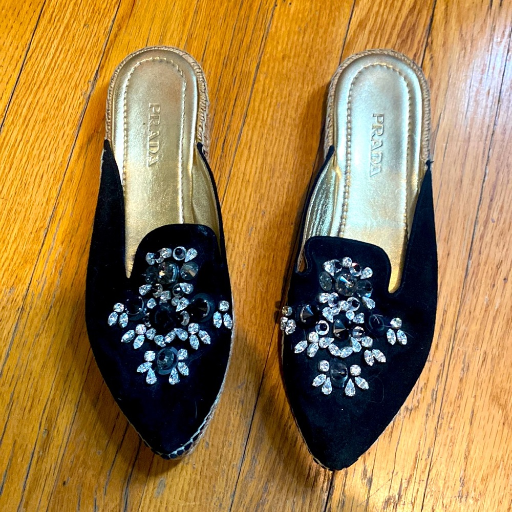 Prada suede espadrilles, always get tons of complements!